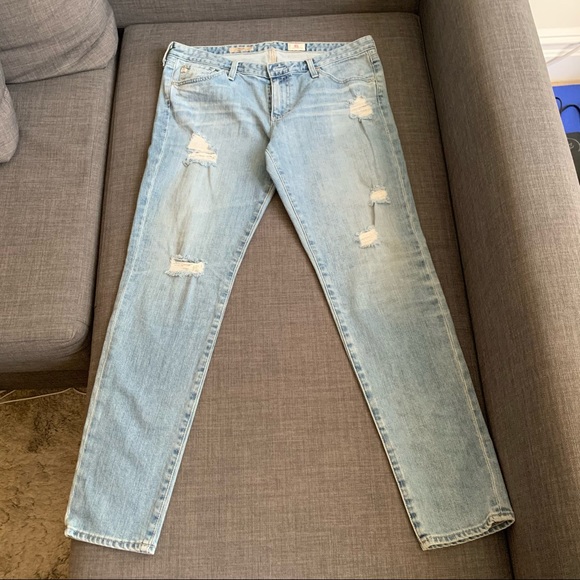 AG Stilt 19-Year Destroyed Skinny Jeans - Picture 4 of 16